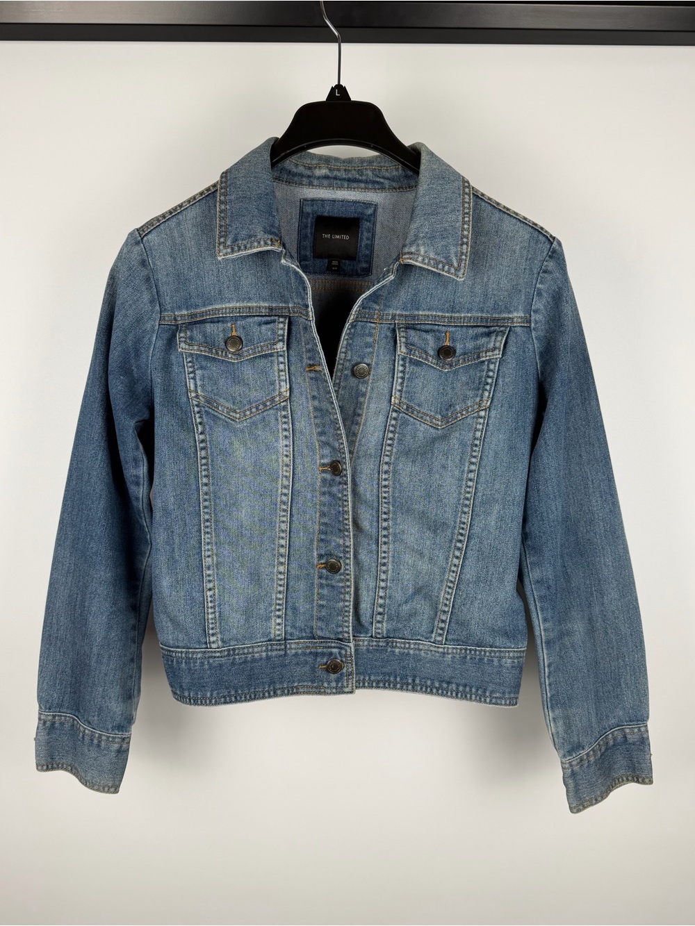The Limited Medium Blue Denim Jacket